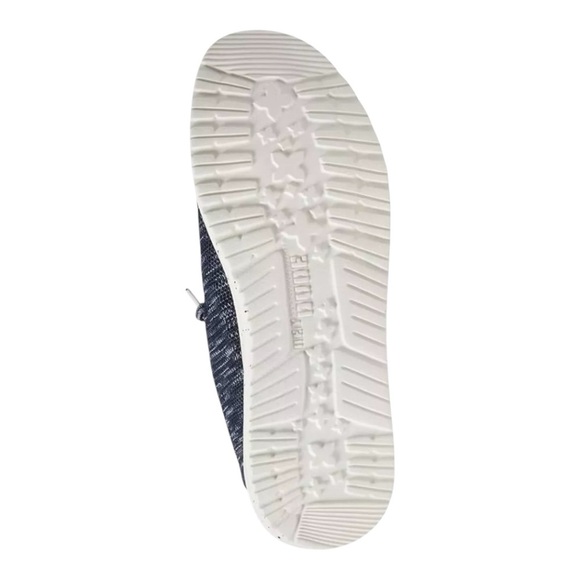 Hey Dude Wendy Sox Navy Blue and White Slip-On Loafers - Picture 5 of 10